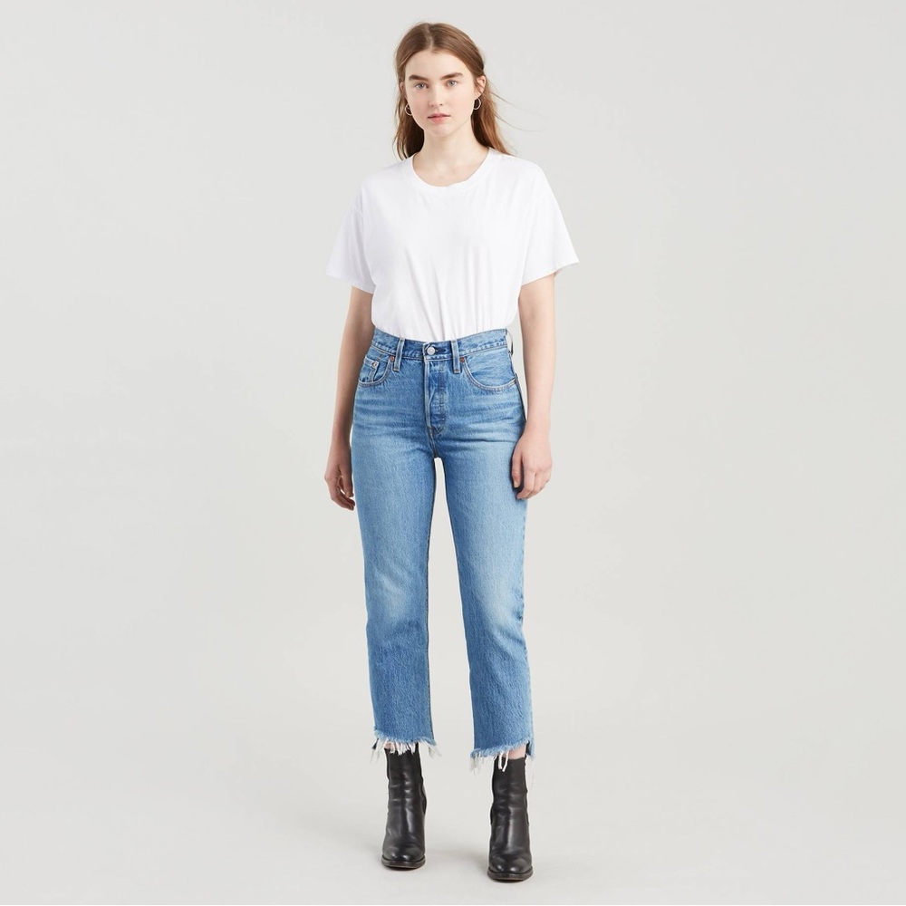 Levi’s Premium 501® ORIGINAL CROPPED WOMEN'S JEANS